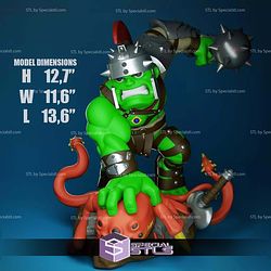 Chibi STL Collection Gladiator Hulk