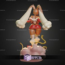 Christmas Lopunny 240mm STL Files