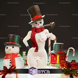 Christmas Snow Ball Sexy Girl STL Files