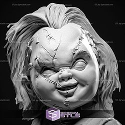 Chucky Horror Bust STL Files