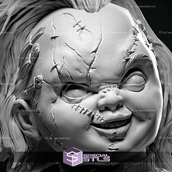 Chucky Horror Bust STL Files
