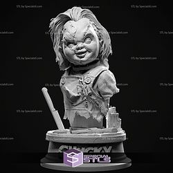Chucky Horror Bust STL Files