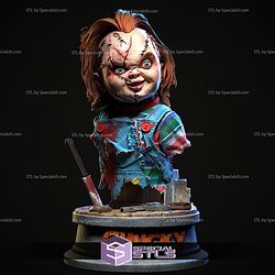 Chucky Horror Bust STL Files