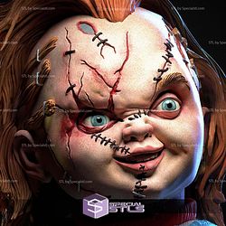 Chucky Horror Bust STL Files
