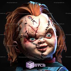 Chucky Horror Bust STL Files