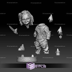 Chucky Nightmare Bride of Chucky STL Files