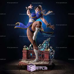 Chun-Li Street Fighter 315mm STL Files