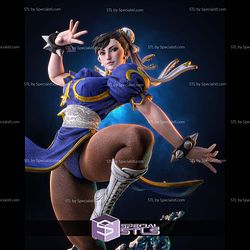 Chun-Li Street Fighter 315mm STL Files