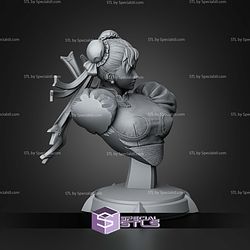 Chun-Li Street Fighter Bust 120mm STL Files