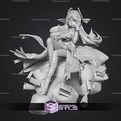 Citlali Genshin Impact 160mm STL Files