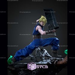 Cloud and Big Sword 1-6 STL Files