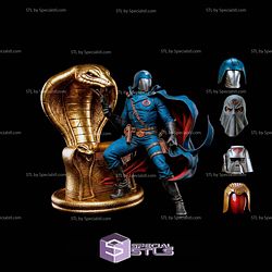 Cobra Commander Snake Throne STL Files