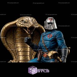 Cobra Commander Snake Throne STL Files
