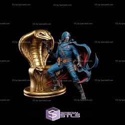 Cobra Commander Snake Throne STL Files