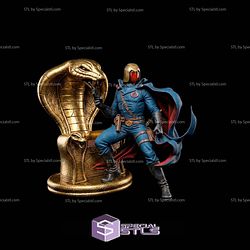 Cobra Commander Snake Throne STL Files