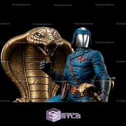 Cobra Commander Snake Throne STL Files