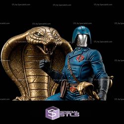 Cobra Commander Snake Throne STL Files