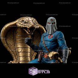 Cobra Commander Snake Throne STL Files