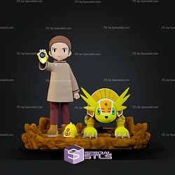 Cody Hida and Armadillomon STL Files