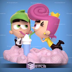 Cosmo and Wanda Cosma STL Files