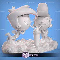 Cosmo and Wanda Cosma STL Files