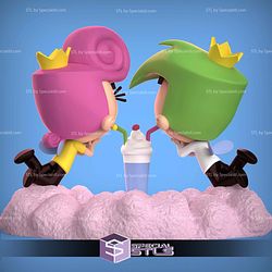 Cosmo and Wanda Cosma STL Files