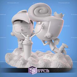 Cosmo and Wanda Cosma STL Files