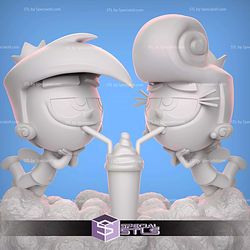 Cosmo and Wanda Cosma STL Files