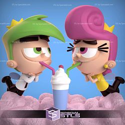 Cosmo and Wanda Cosma STL Files