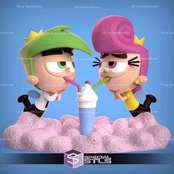 Cosmo and Wanda Cosma STL Files