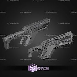 Cosplay STL Files Alien Romulus Pulse Rifle