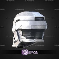 Cosplay STL Files Bionicle Spartan Mashup Kopaka Helmet