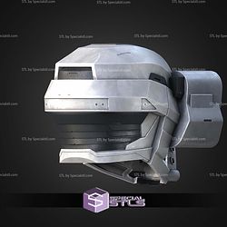 Cosplay STL Files Bionicle Spartan Mashup Kopaka Helmet