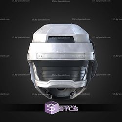 Cosplay STL Files Bionicle Spartan Mashup Kopaka Helmet