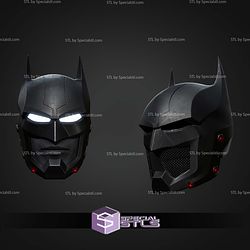 Cosplay STL Files Custom Batman Cowl