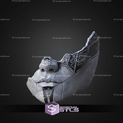 Cosplay STL Files Expedition 33 Alicia Mask