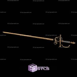 Cosplay STL Files Expedition 33 Maellum Sword