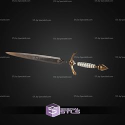 Cosplay STL Files Expedition 33 Noahram Dagger