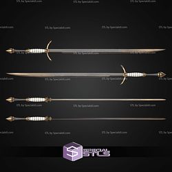 Cosplay STL Files Expedition 33 Noahram Sword