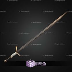 Cosplay STL Files Expedition 33 Noahram Sword