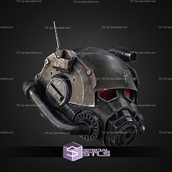 Cosplay STL Files Fallout NCR Power Helmet