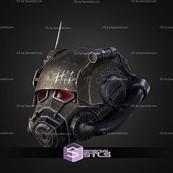 Cosplay STL Files Fallout NCR Power Helmet