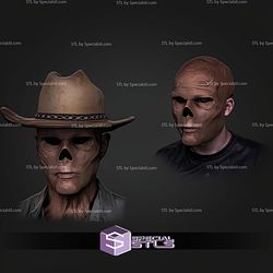 Cosplay STL Files Ghoul Face Mask