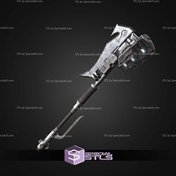 Cosplay STL Files Halo 3 Gravity Hammer