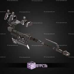Cosplay STL Files Halo 3 Gravity Hammer
