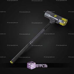 Cosplay STL Files Helldivers 2 Breaching Hammer