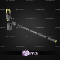Cosplay STL Files Helldivers 2 Breaching Hammer
