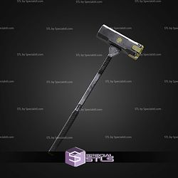 Cosplay STL Files Helldivers 2 Breaching Hammer