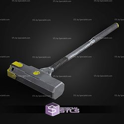 Cosplay STL Files Helldivers 2 Breaching Hammer