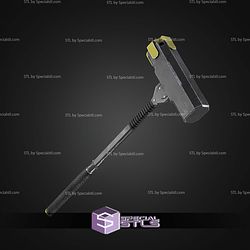 Cosplay STL Files Helldivers 2 Breaching Hammer